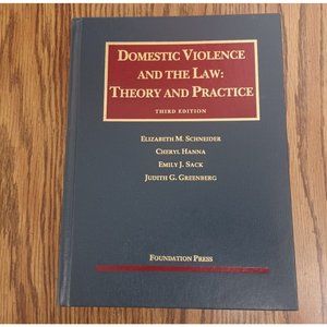 Domestic Violence and the Law Third Edition University Casebook Series